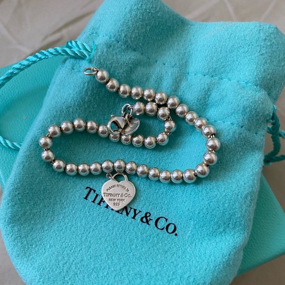 Tiffany Bead Bracelet 6.25 in (extra small) - Picture 6 of 6